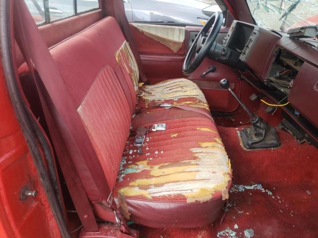 1GCCS14RXM8198499 - 1991 CHEVROLET S TRUCK S1 RED photo 6
