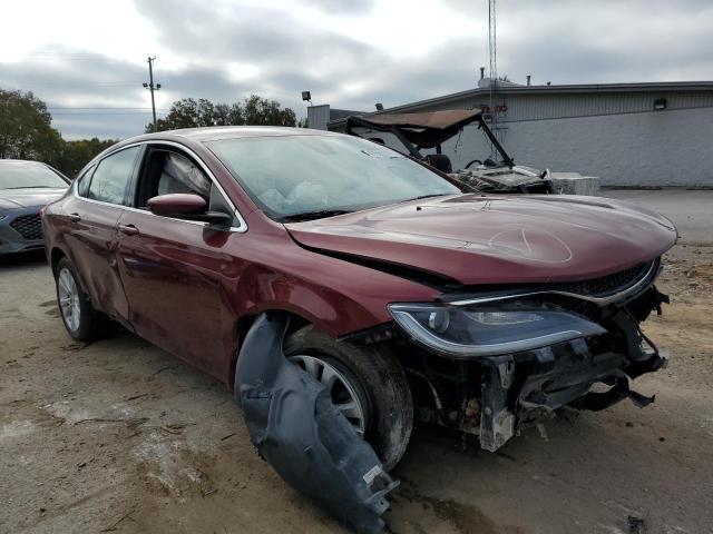 1C3CCCAB6GN154963 - 2016 CHRYSLER 200 LIMITE RED photo 1