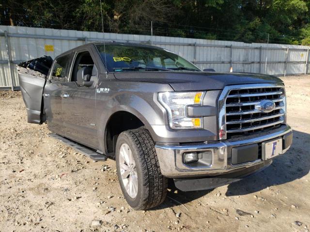 1FTEW1CP5GFA97156 - 2016 FORD F150 SUPER GRAY photo 1