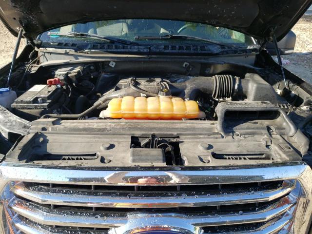 1FTEW1CP5GFA97156 - 2016 FORD F150 SUPER GRAY photo 7
