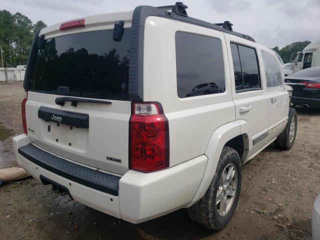 1J4RG4GT8AC113165 - 2010 JEEP COMMANDER 白色 照片 4