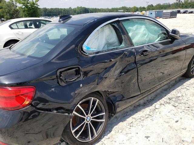 WBA2J1C55JVD09454 - 2018 BMW 230I BLACK photo 9