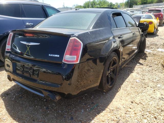 2C3CCAFJXCH802148 - 2012 CHRYSLER 300 SRT-8 BLACK photo 4