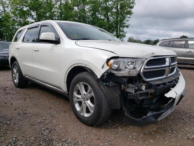 1D4RE2GG4BC734197 - 2011 DODGE DURANGO EX WHITE photo 1