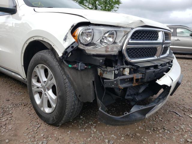 1D4RE2GG4BC734197 - 2011 DODGE DURANGO EX WHITE photo 9