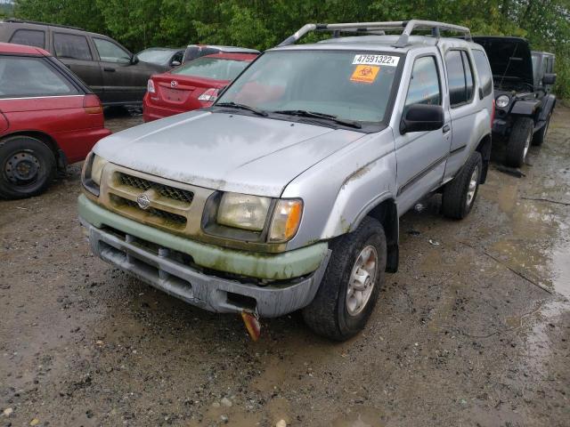 5N1ED28T61C524947 - 2001 NISSAN XTERRA XE SILVER photo 2