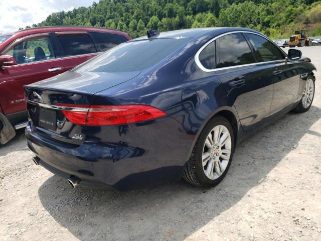 SAJBK4BV8GCY13647 - 2016 JAGUAR XF PRESTIG BLUE photo 4