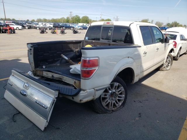 1FTPW14V79FA44015 - 2009 FORD F150 SUPER WHITE photo 4