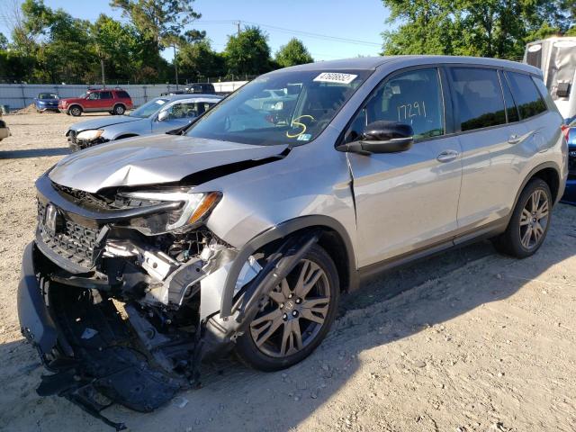 5FNYF7H58LB001042 - 2020 HONDA PASSPORT E 银色 照片 2