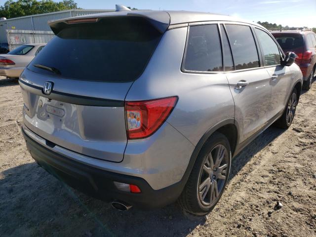 5FNYF7H58LB001042 - 2020 HONDA PASSPORT E 银色 照片 4