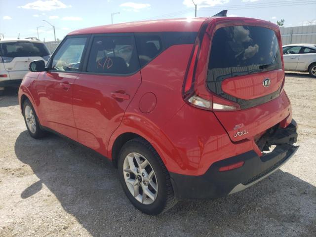 KNDJ33AU4L7076475 - 2020 KIA SOUL EX RED photo 3