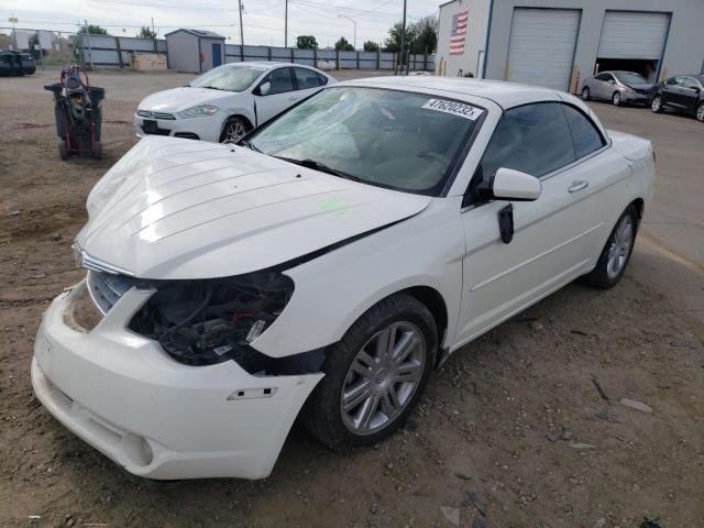 1C3LC65M38N186803 - 2008 CHRYSLER SEBRING LI WHITE photo 2