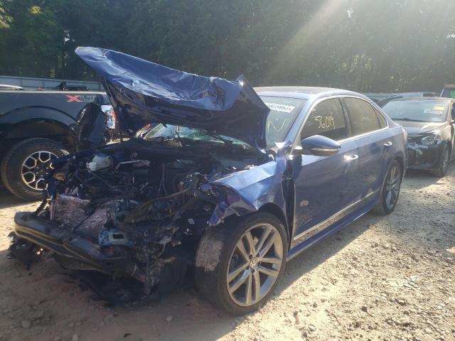 1VWDT7A33HC076734 - 2017 VOLKSWAGEN PASSAT R-L 蓝色 照片 2