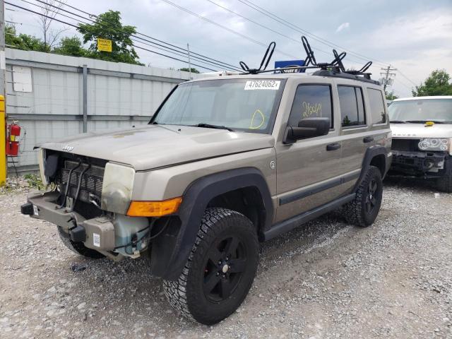 1J8HG48N66C167288 - 2006 JEEP COMMANDER 棕色 照片 2