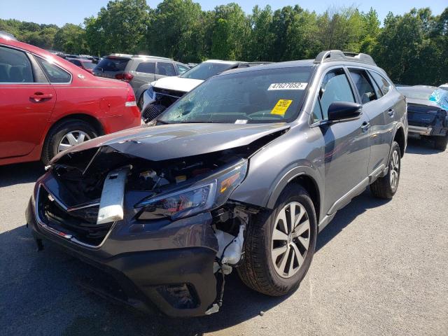 4S4BTAFC3N3157031 - 2022 SUBARU OUTBACK PR GRAY photo 2