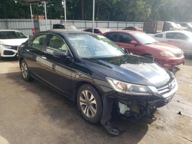 1HGCR2F39DA067035 - 2013 HONDA ACCORD LX BLACK photo 1