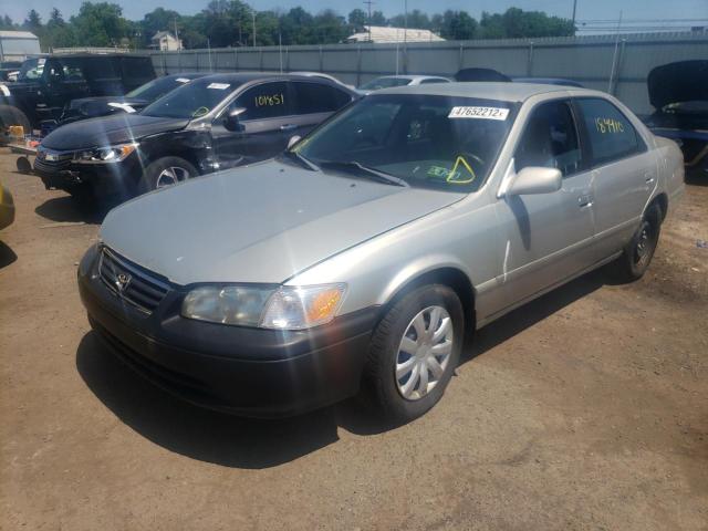 4T1BG22K21U076503 - 2001 TOYOTA CAMRY CE SILVER photo 2