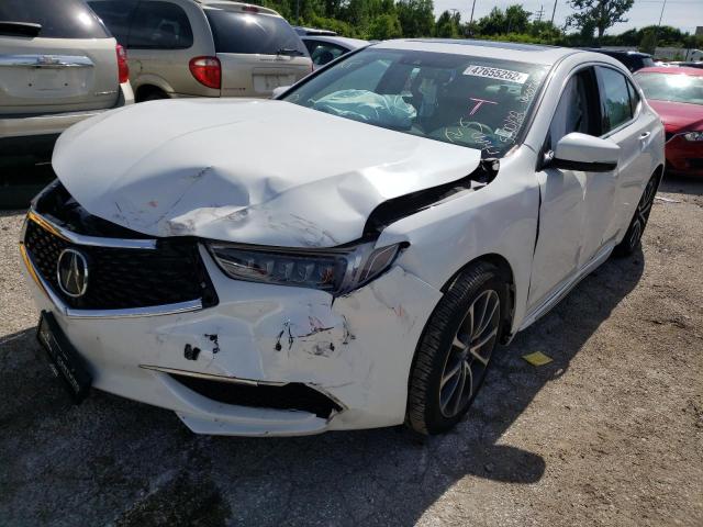 19UUB3F56JA004048 - 2018 ACURA TLX TECH WHITE photo 2