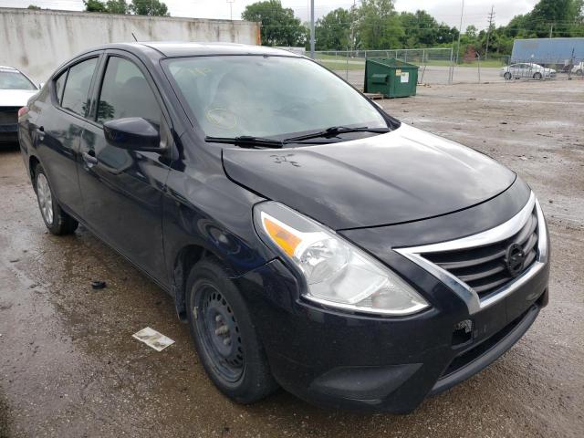 3N1CN7AP7GL888863 - 2016 NISSAN VERSA S BLACK photo 1