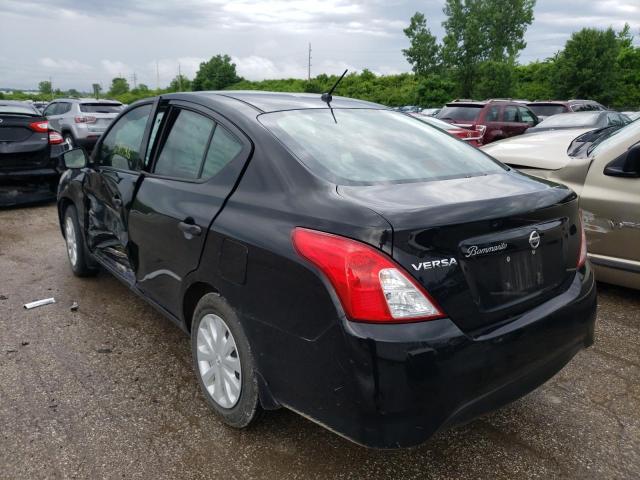 3N1CN7AP7GL888863 - 2016 NISSAN VERSA S BLACK photo 3