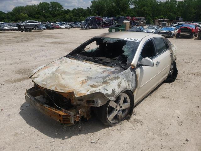 1G1ZC5E01CF321981 - 2012 CHEVROLET MALIBU 1LT 奶油色 照片 2