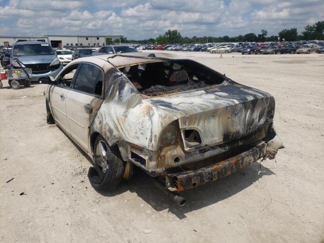 1G1ZC5E01CF321981 - 2012 CHEVROLET MALIBU 1LT 奶油色 照片 3