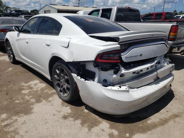 2C3CDXJG0JH115253 - 2018 DODGE CHARGER GT WHITE photo 3