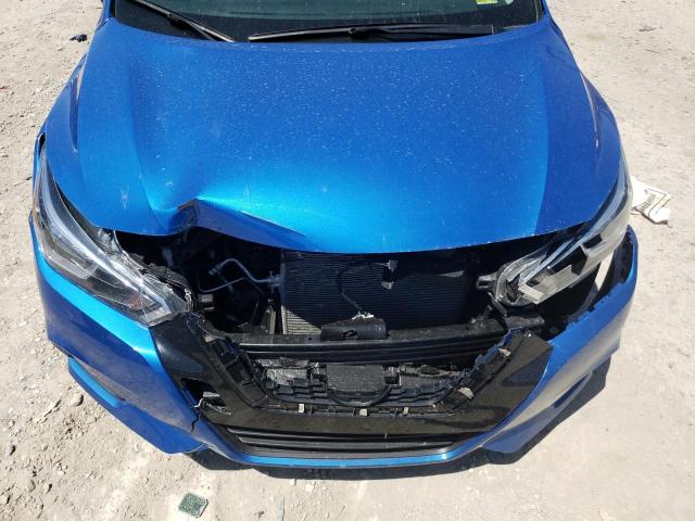 3N1CN8EV4ML826251 - 2021 NISSAN VERSA SV BLUE photo 7