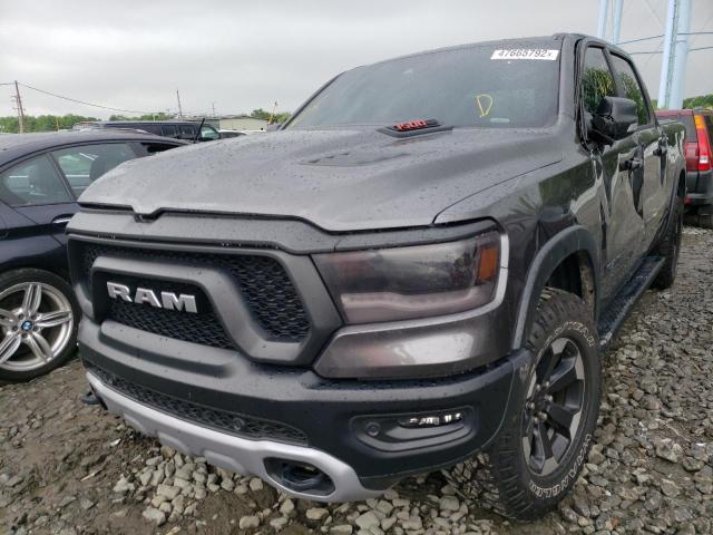1C6SRFLT4MN643720 - 2021 RAM 1500 REBEL შავი ფოტო 2