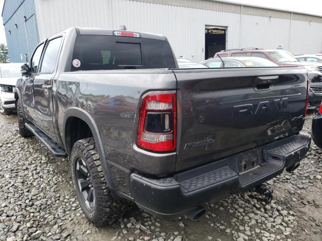 1C6SRFLT4MN643720 - 2021 RAM 1500 REBEL შავი ფოტო 3