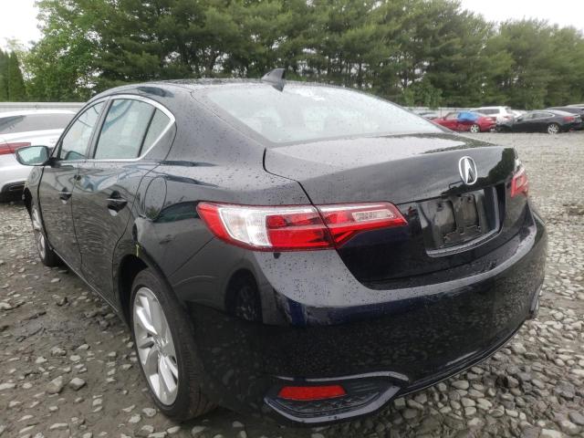 19UDE2F30JA003736 - 2018 ACURA ILX BASE W BLACK photo 3