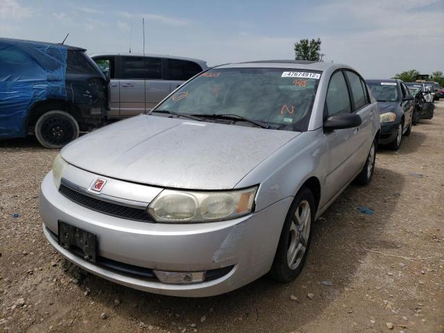 1G8AL52F84Z114205 - 2004 SATURN ION LEVEL SILVER photo 2