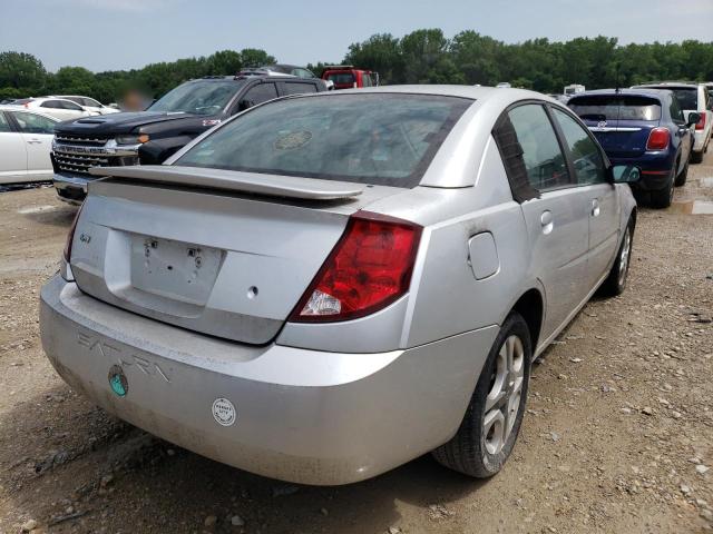 1G8AL52F84Z114205 - 2004 SATURN ION LEVEL SILVER photo 4