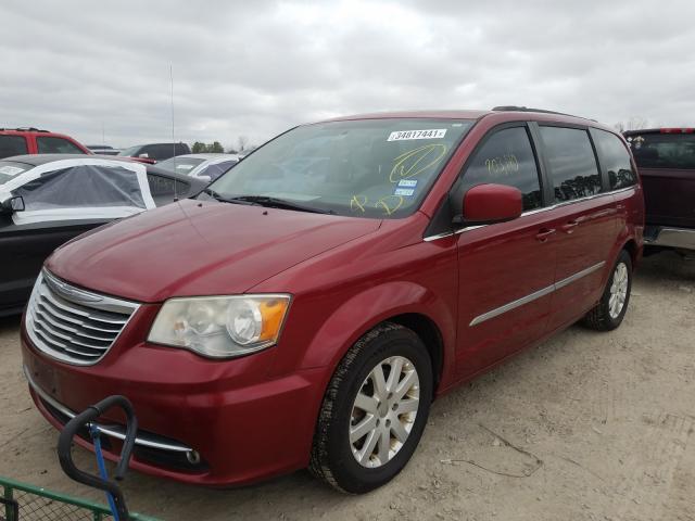 2C4RC1BG7CR269959 - 2012 CHRYSLER TOWN & COU RED photo 2