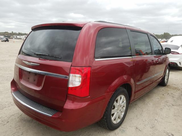 2C4RC1BG7CR269959 - 2012 CHRYSLER TOWN & COU RED photo 4