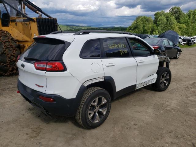 1C4PJMBS5FW769603 - 2015 JEEP CHEROKEE T WHITE photo 4