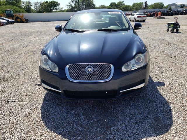 SAJWA0GB9ALR64645 - 2010 JAGUAR XF PREMIUM BLUE photo 9