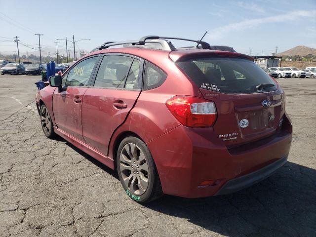 JF1GPAL67E8269885 - 2014 SUBARU IMPREZA SP BURGUNDY photo 3