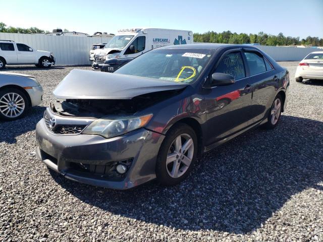 4T1BF1FK0CU617705 - 2012 TOYOTA CAMRY BASE GRAY photo 2