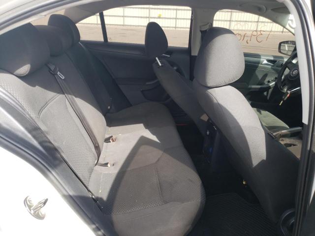 3VW2K7AJ1CM338136 - 2012 VOLKSWAGEN JETTA BASE WHITE photo 6