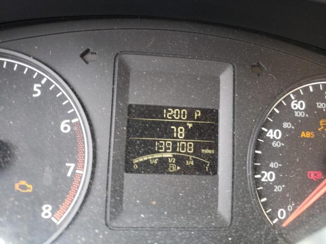 3VW2K7AJ1CM338136 - 2012 VOLKSWAGEN JETTA BASE WHITE photo 8