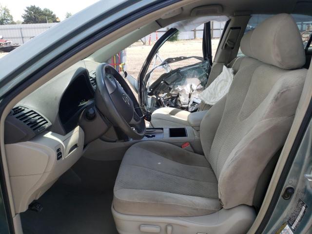 4T1BE46K17U527411 - 2007 TOYOTA CAMRY BLUE photo 5