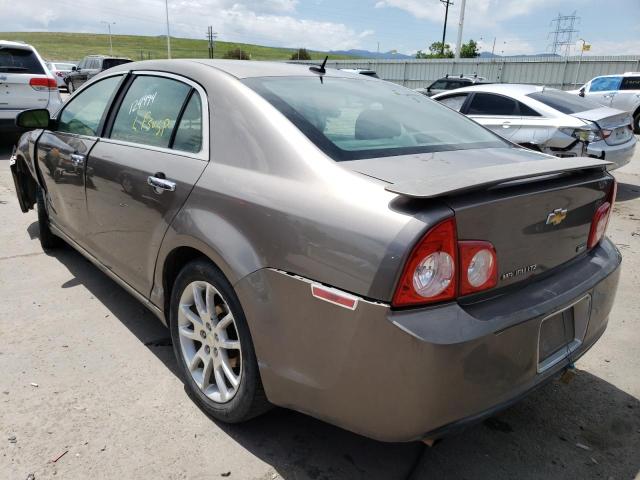 1G1ZE5E09AF173327 - 2010 CHEVROLET MALIBU LTZ ყავისფერი ფოტო 3
