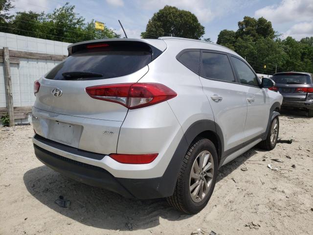 KM8J3CA48HU474468 - 2017 HYUNDAI TUCSON LIM SILVER photo 4