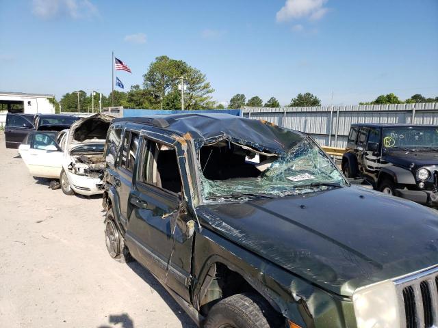 1J8HH48KX8C225585 - 2008 JEEP COMMANDER 绿色 照片 9