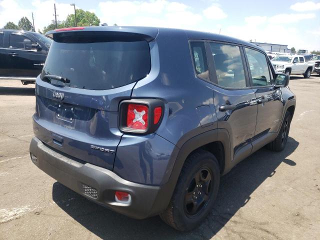 ZACNJCAB5MPM24551 - 2021 JEEP RENEGADE S BLUE photo 4
