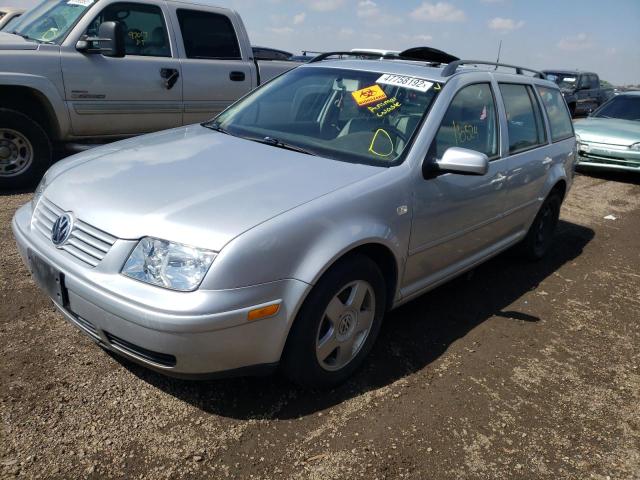 WVWSB61J32W237353 - 2002 VOLKSWAGEN JETTA SILVER photo 2