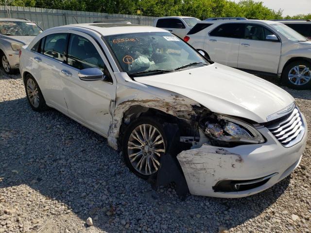 1C3CCBCG0DN633281 - 2013 CHRYSLER 200 LIMITE WHITE photo 9