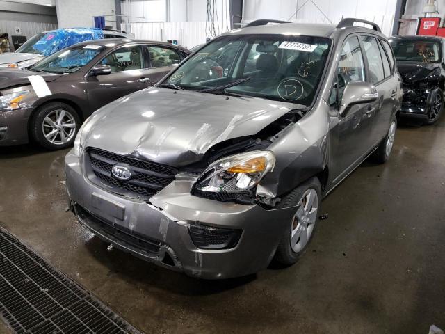 KNAHG8C83A7298869 - 2010 KIA RONDO LX SILVER photo 2