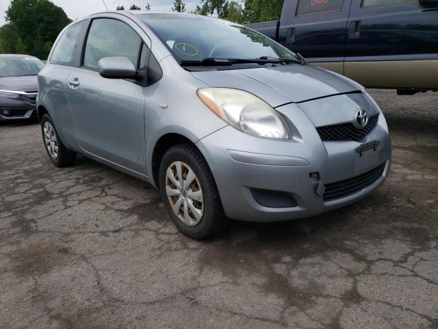 JTDJT903795236364 - 2009 TOYOTA YARIS GRAY photo 1